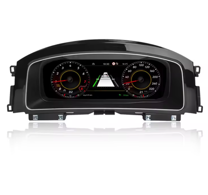 VW digital instrument cluster by Europa Customs
