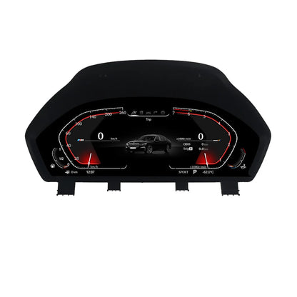 BMW digital instrument cluster by Europa Customs