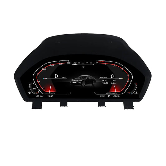 BMW digital instrument cluster by Europa Customs