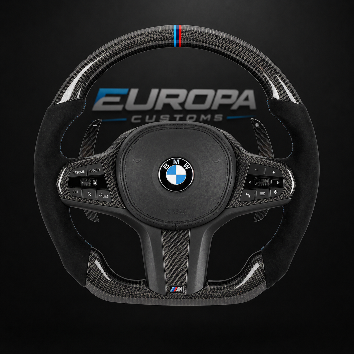 Carbon Fiber Steering Wheel G-Series F91/F92/ F93/F95/F96/F90 LCI/F87 LCI