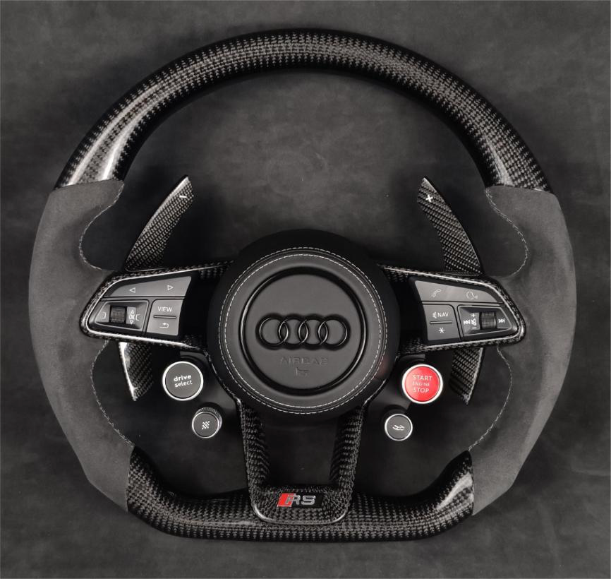 carbon fiber steering wheel by Europa Customs