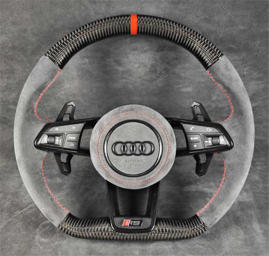 carbon fiber steering wheel by Europa Customs