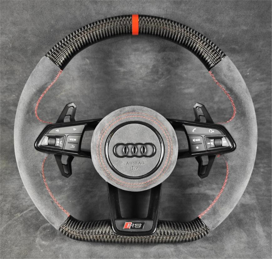 carbon fiber steering wheel by Europa Customs