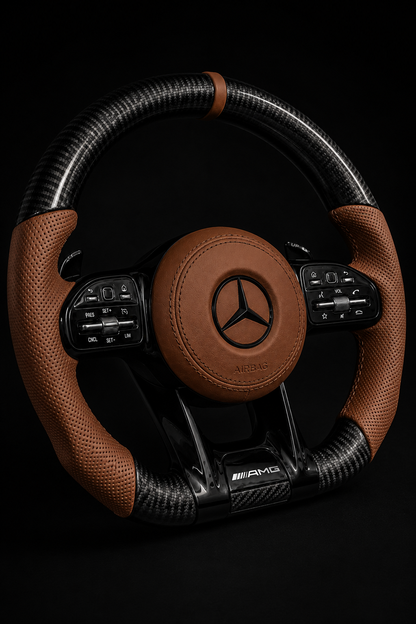 Carbon Fiber AMG Performance Steering Wheel EUROPA CUSTOMS