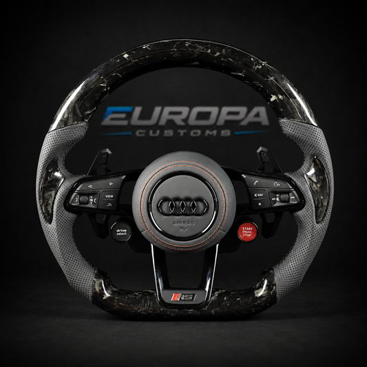 Audi R8 Forged Carbon Leather Steering Wheel