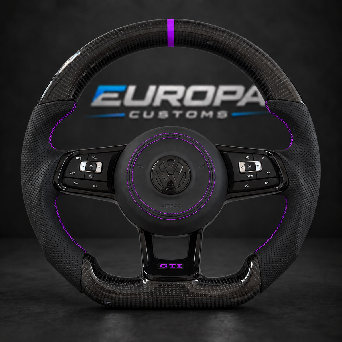 Carbon Fiber Steering Wheel VOLKSWAGEN
