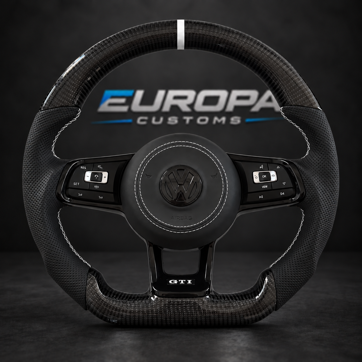 Carbon Fiber Steering Wheel VOLKSWAGEN