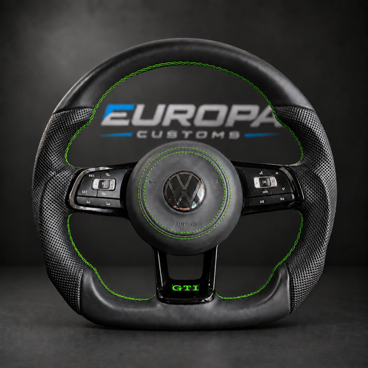 Leather Steering Wheel VOLKSWAGEN
