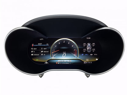 Mercedes digital instrument cluster by Europa Customs