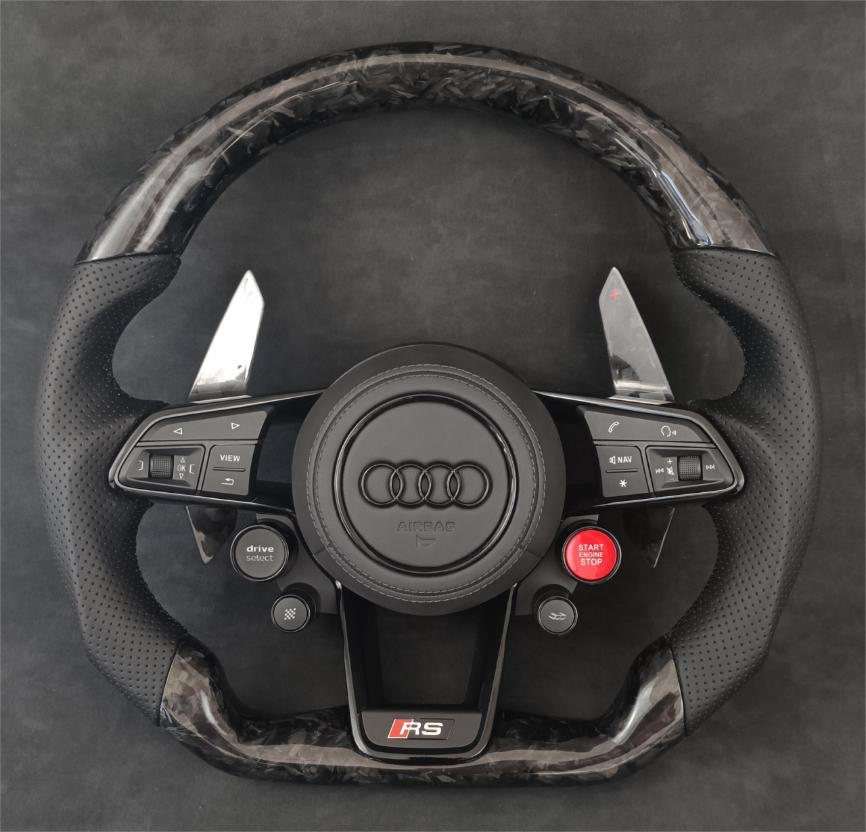 carbon fiber steering wheel by Europa Customs
