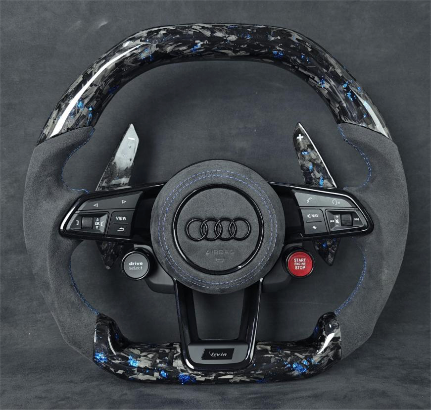 carbon fiber steering wheel by Europa Customs