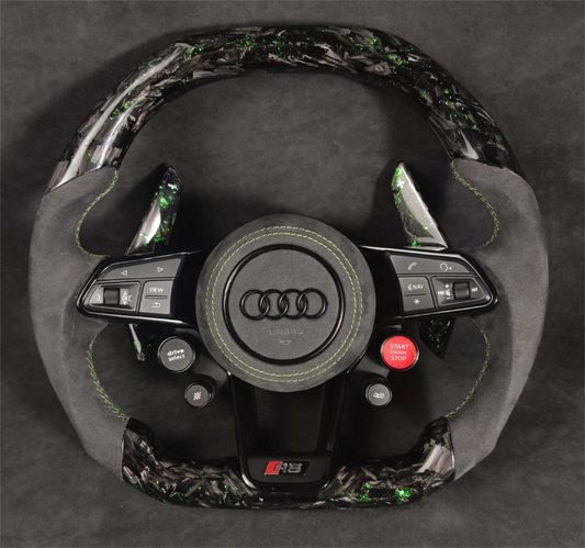 carbon fiber steering wheel by Europa Customs
