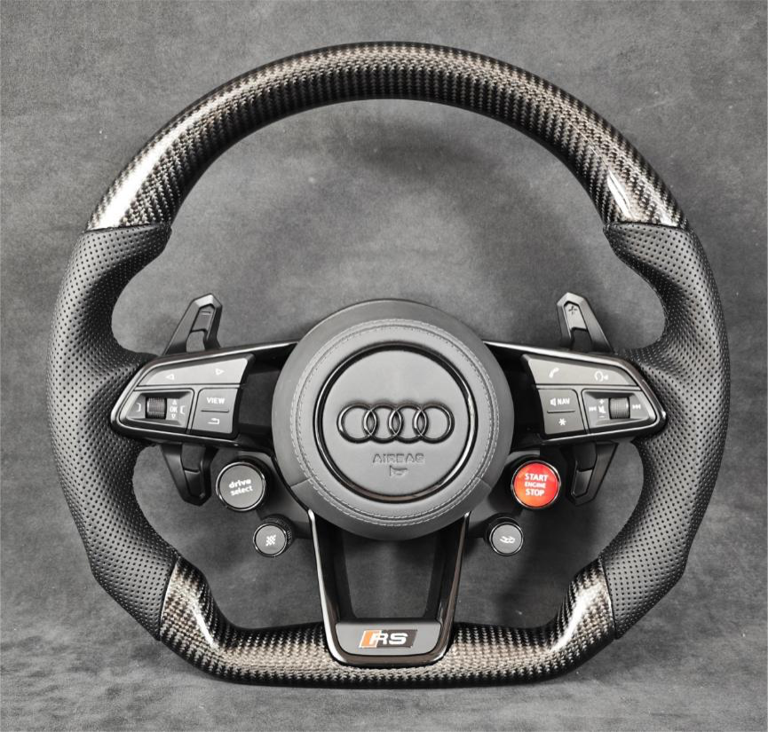 carbon fiber steering wheel by Europa Customs