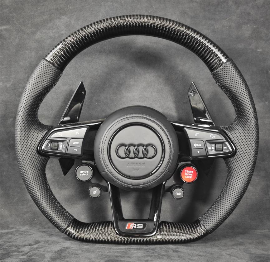 carbon fiber steering wheel by Europa Customs