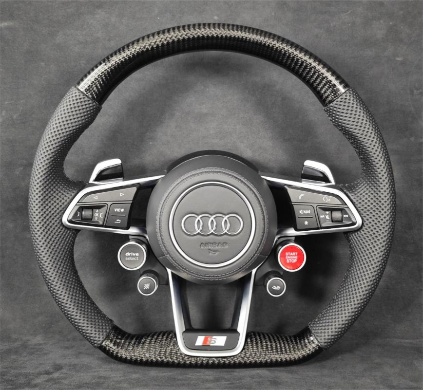 carbon fiber steering wheel by Europa Customs