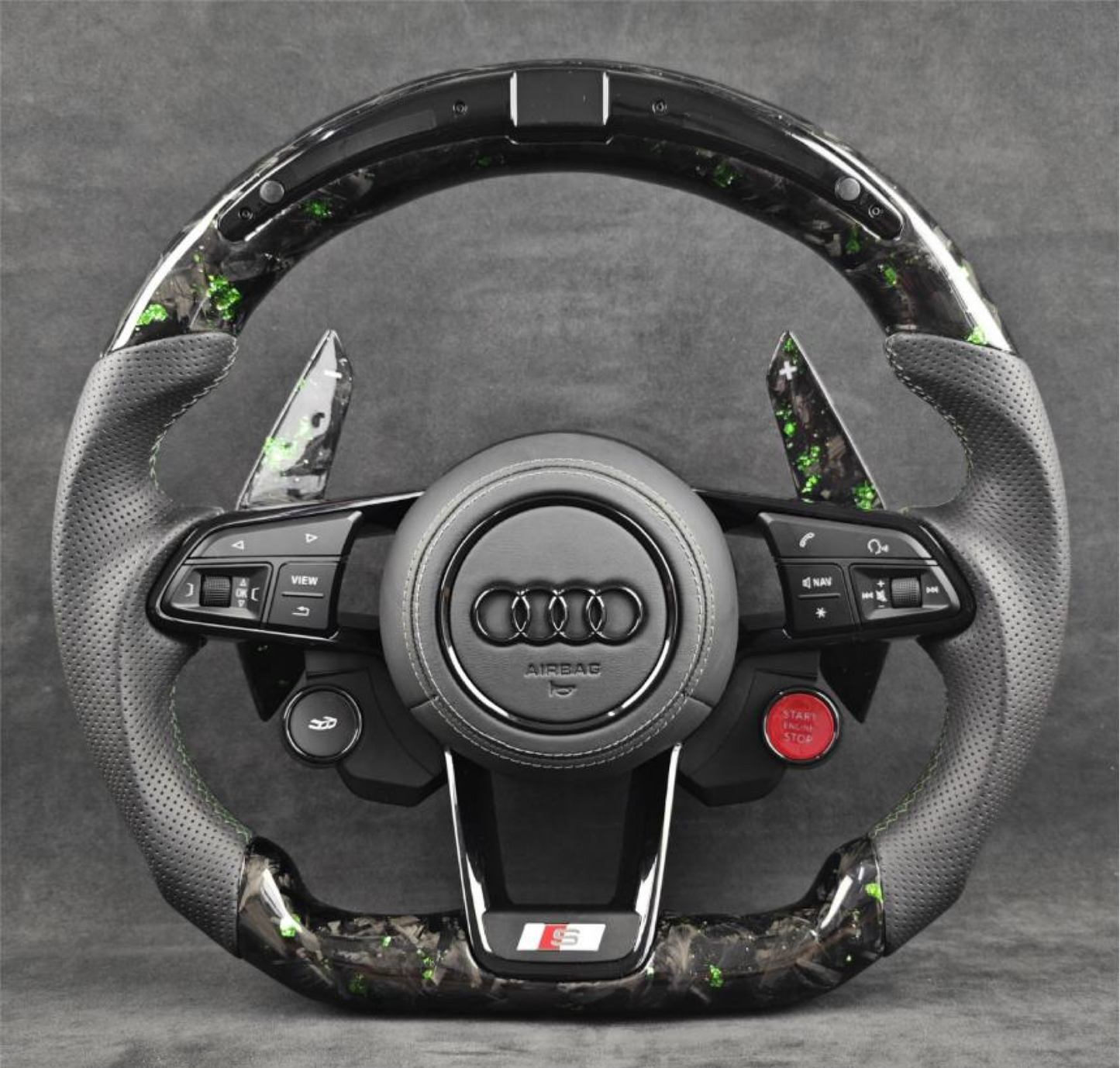 carbon fiber steering wheel by Europa Customs