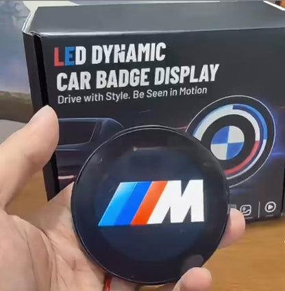 Smart Touch LED Emblem for BMW Anniversary Badge Logo