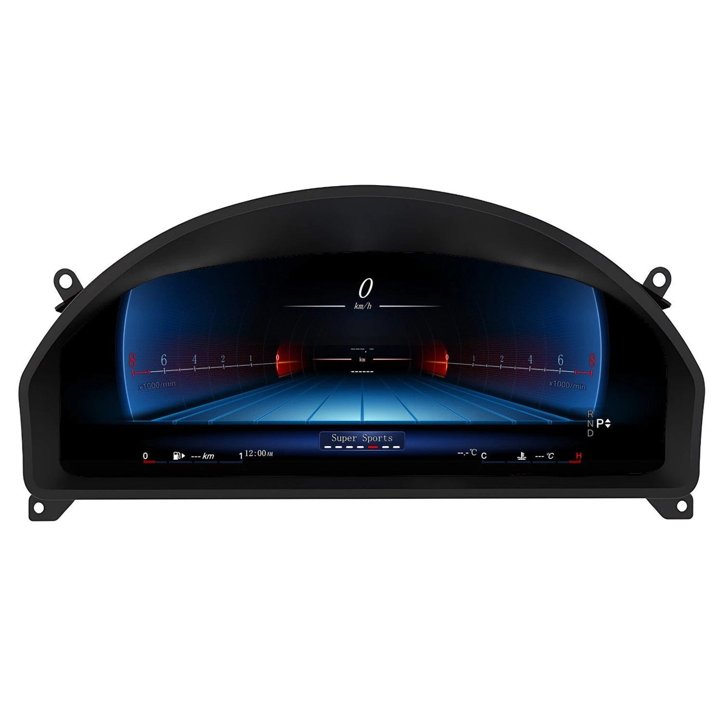 Mercedes digital instrument cluster by Europa Customs
