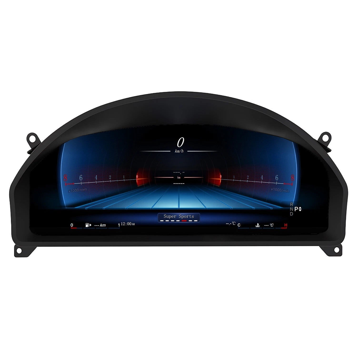 Mercedes digital instrument cluster by Europa Customs