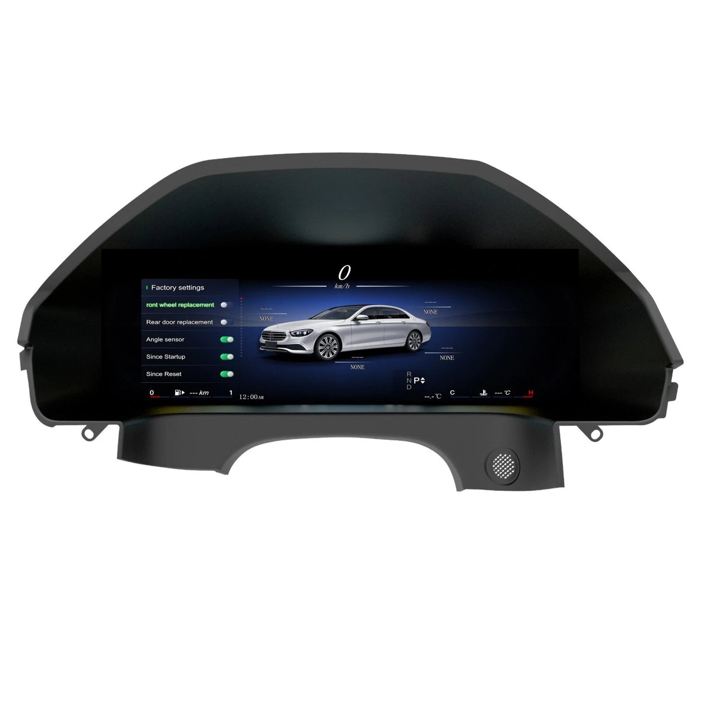 Mercedes digital instrument cluster by Europa Customs