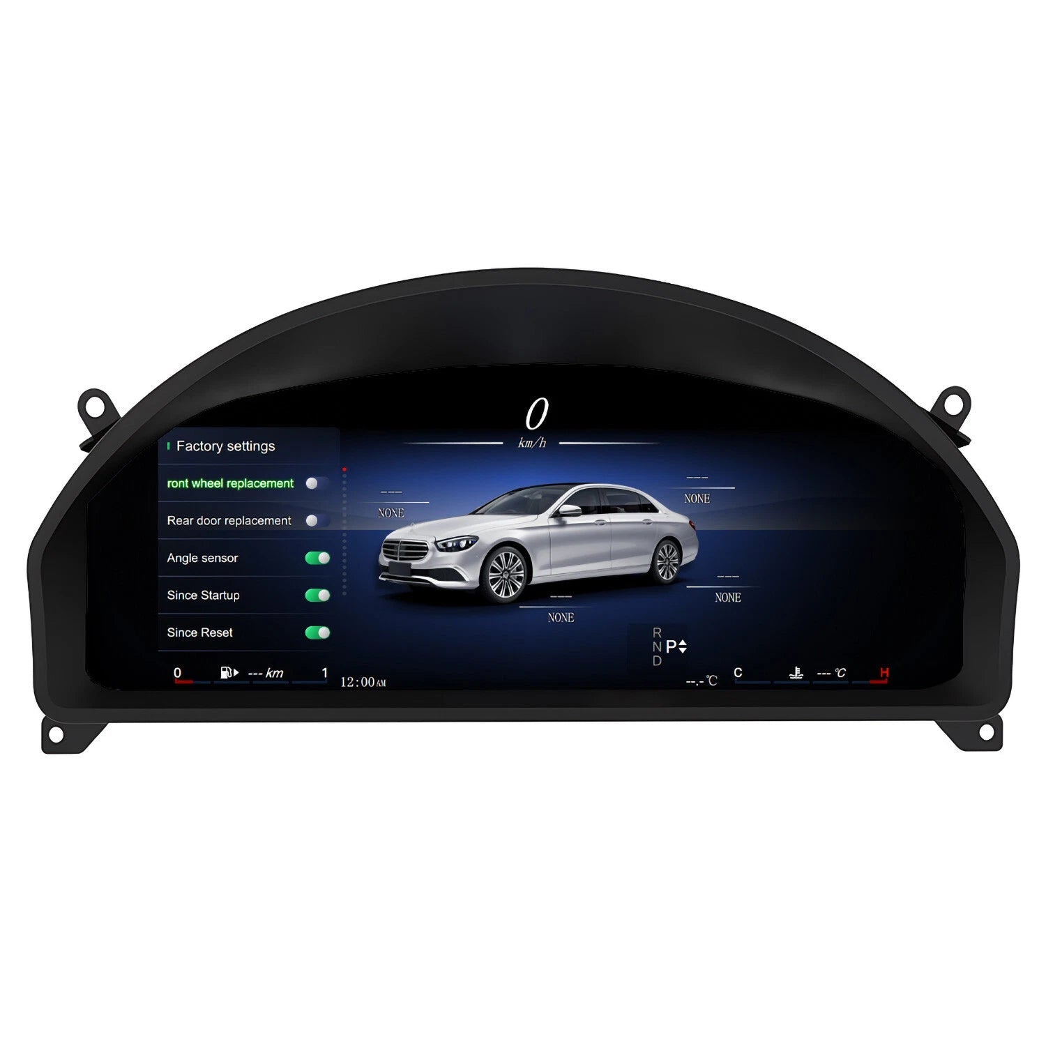 Mercedes digital instrument cluster by Europa Customs
