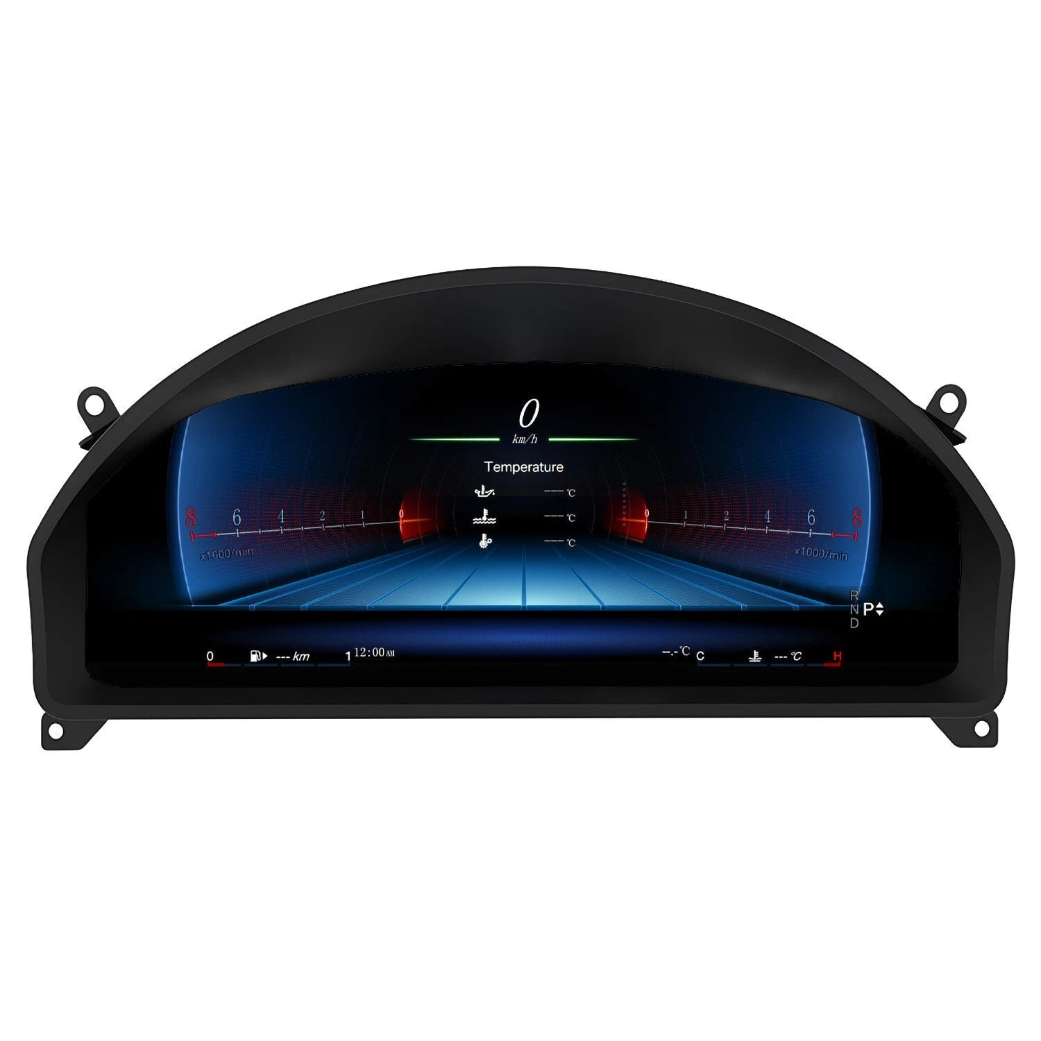 Mercedes digital instrument cluster by Europa Customs