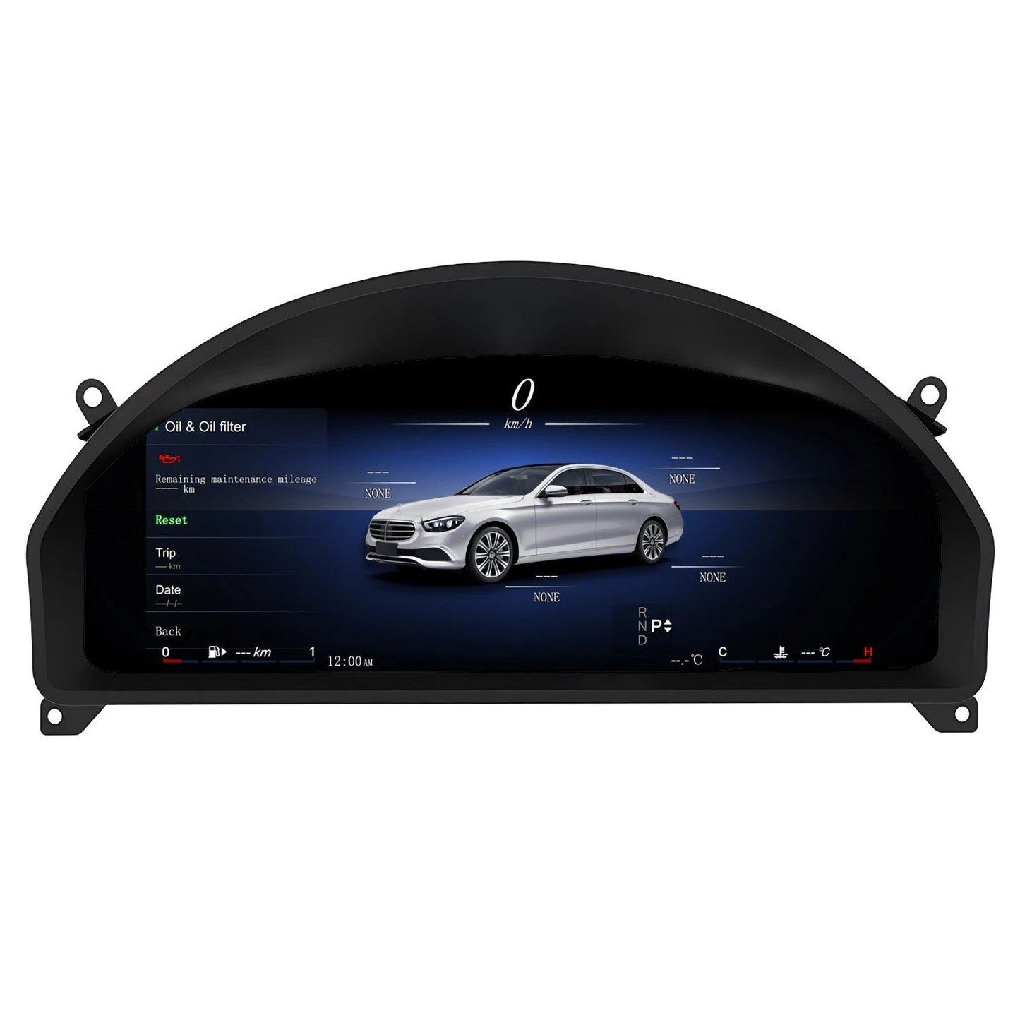 Mercedes digital instrument cluster by Europa Customs